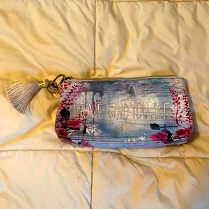 Love Makeup pouch with tassle FREE WITH BUNDLE
